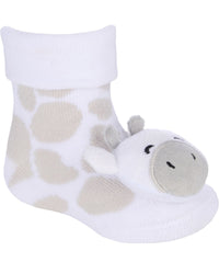 2 Pairs Babies Novelty Terry Socks