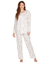La Marquise Womens 'Florentine' Cuddleknit Long Sleeve Pyjamas