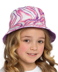 Kids Reversible Printed Bucket Hat