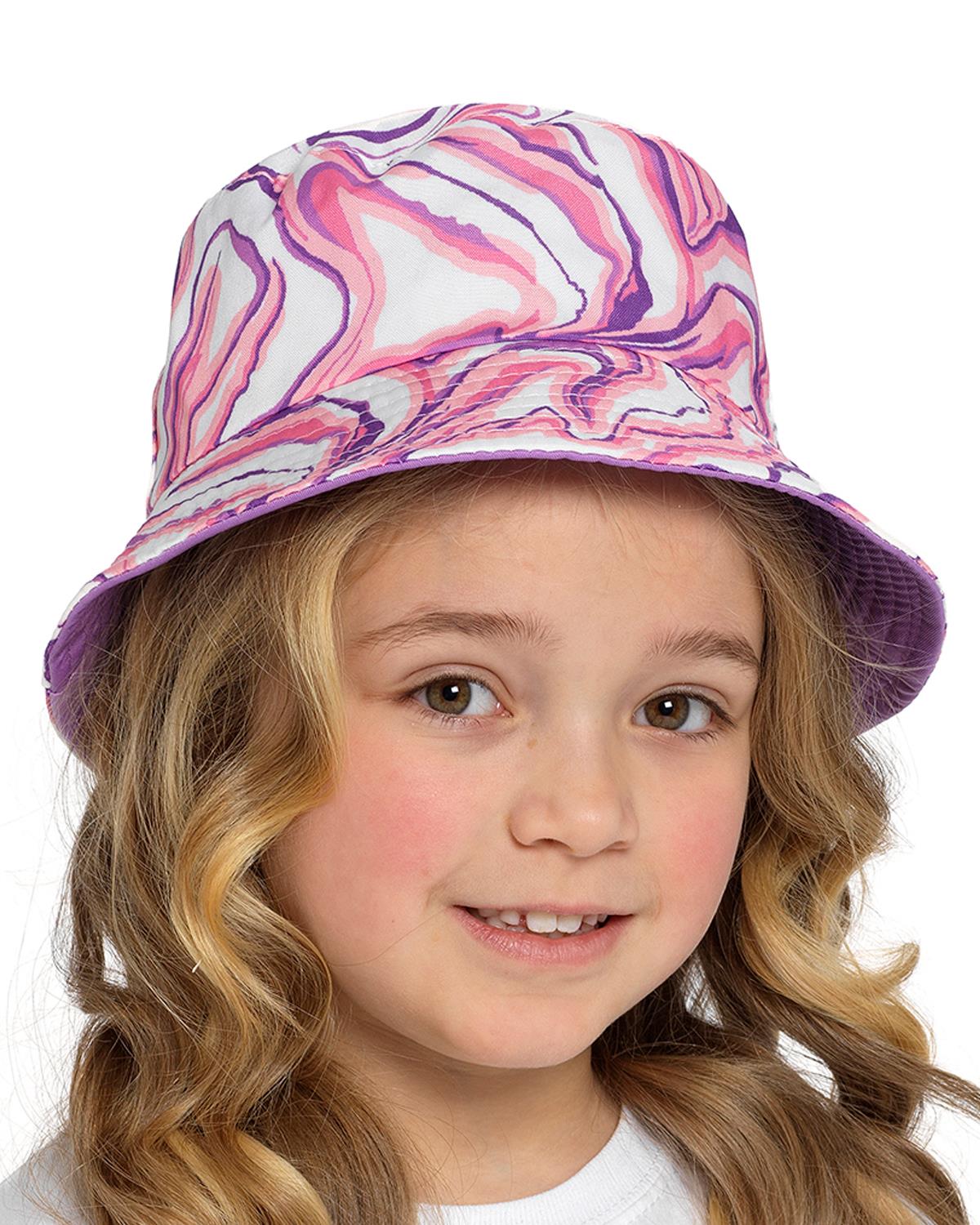 Kids Reversible Printed Bucket Hat