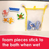 Kids Bath Toys - Stickers and Fishing Rod Set