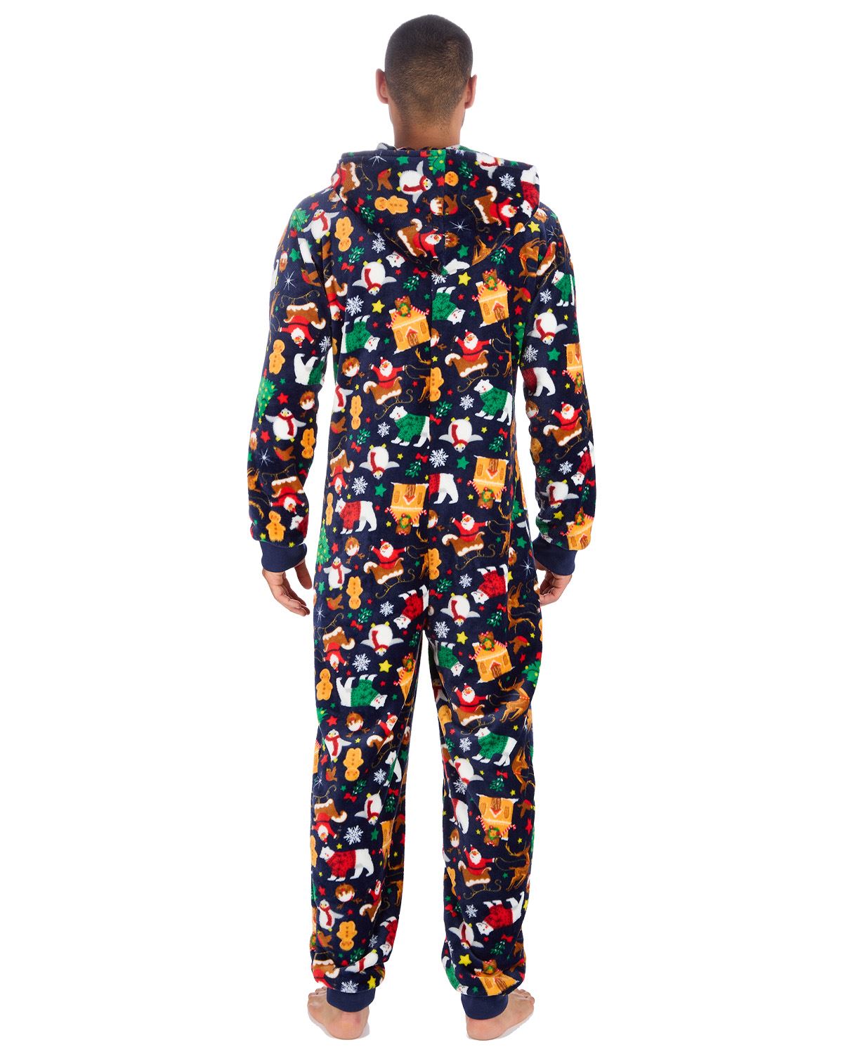 Huggable Adults Fleece Christmas Onesie