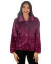 Ladies Embossed Button Bed Jacket