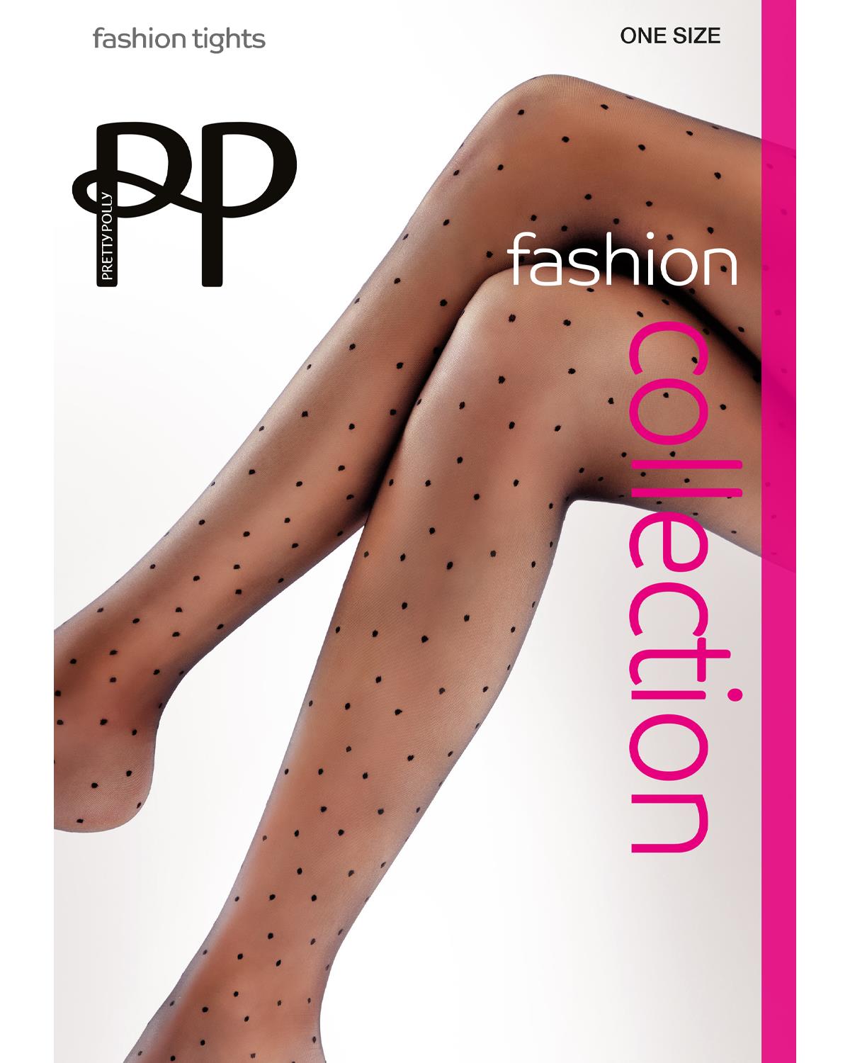 Pretty Polly Womens Polka Dot Tights