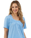 Marlon Womens Dobby Spot Cropped Pyjamas