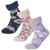 Forever Dreaming Womens 3 Pairs Cosy Bed Socks