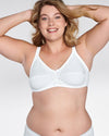 Naturana Womens 100% Cotton Everyday Wireless Bra