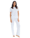 Cottonique Womens Jersey Cotton Floral Pyjamas