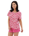 Indigo Sky Womens Bamboo Print Short Pyjamas