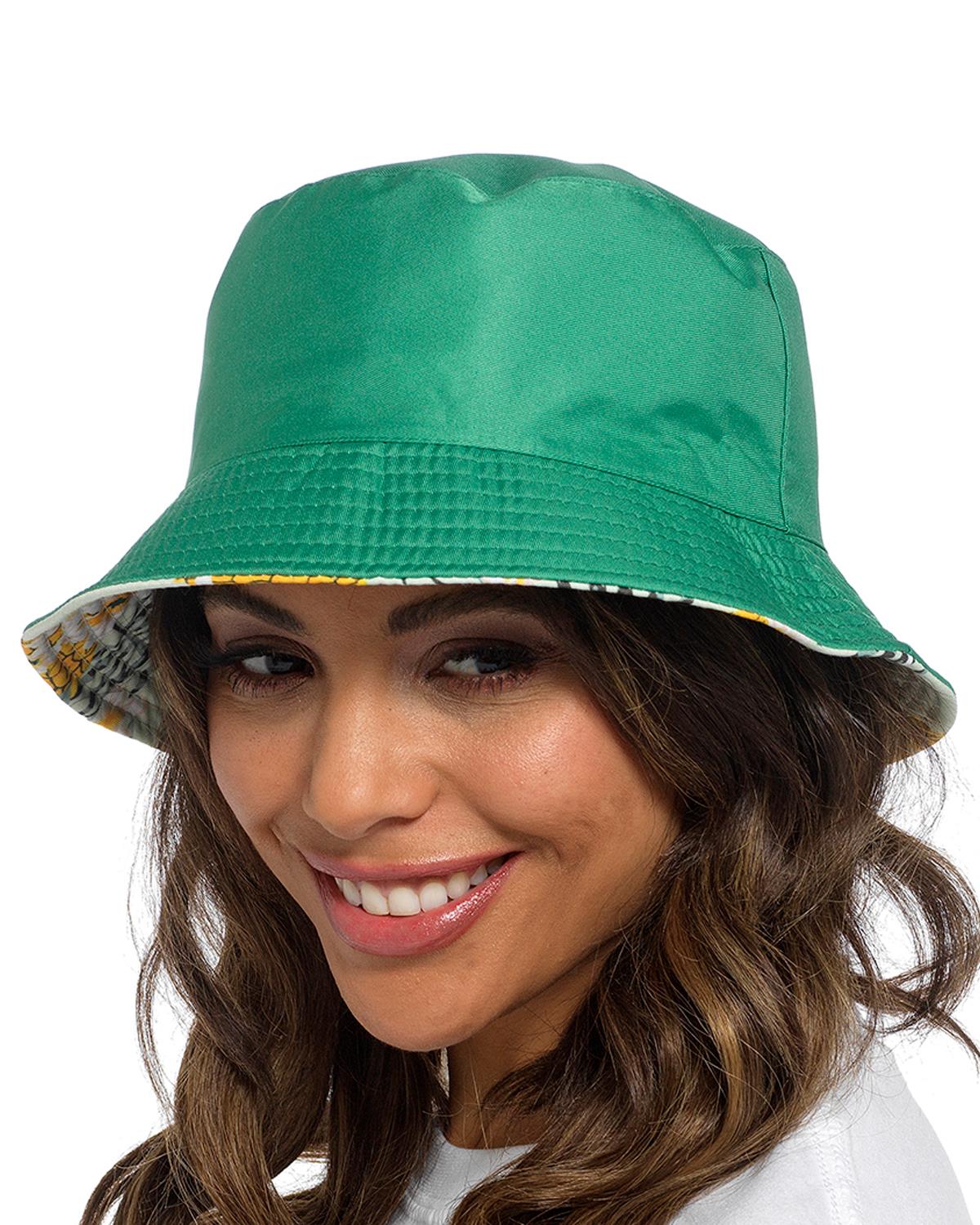 Foxbury Womens Reversible Bucket Hat