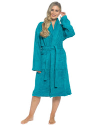 Slumber Hut Womens Wrap Towelling Dressing Gown