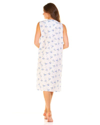 La Marquise Womens Meadow Sleeveless Nightie