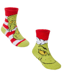 2 Pairs Family Grinch Cosy Socks