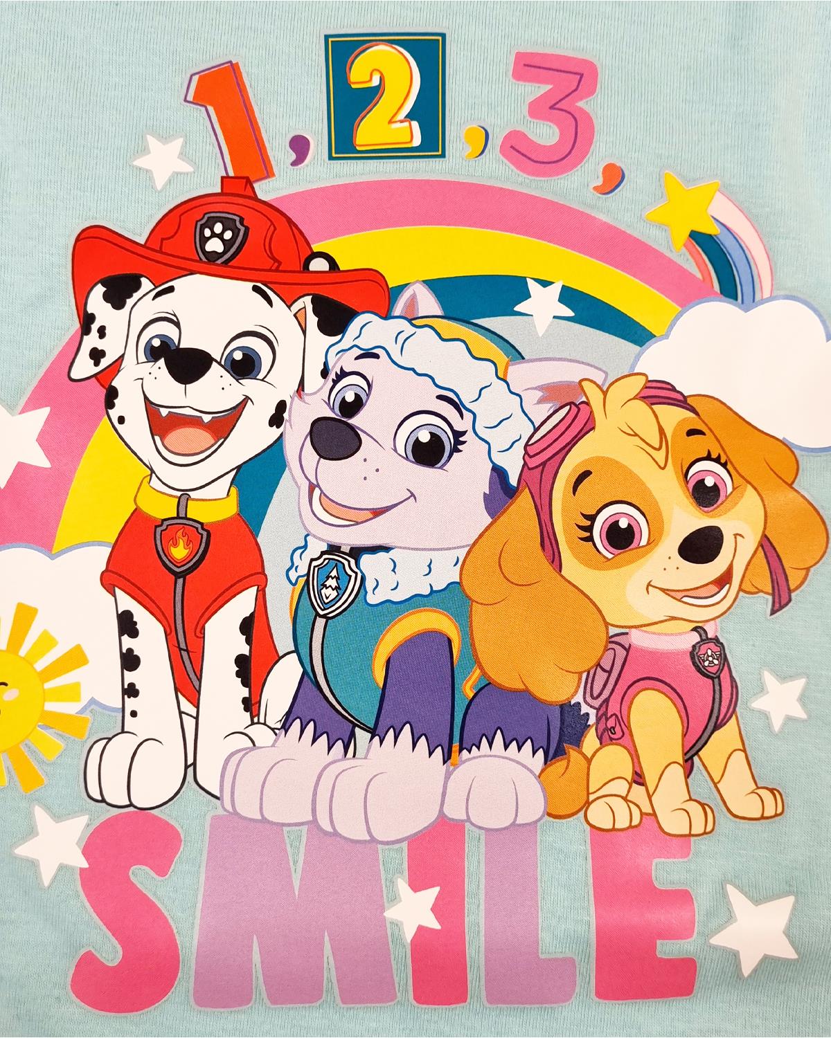 Paw Patrol Girls 123 Smile Pyjamas