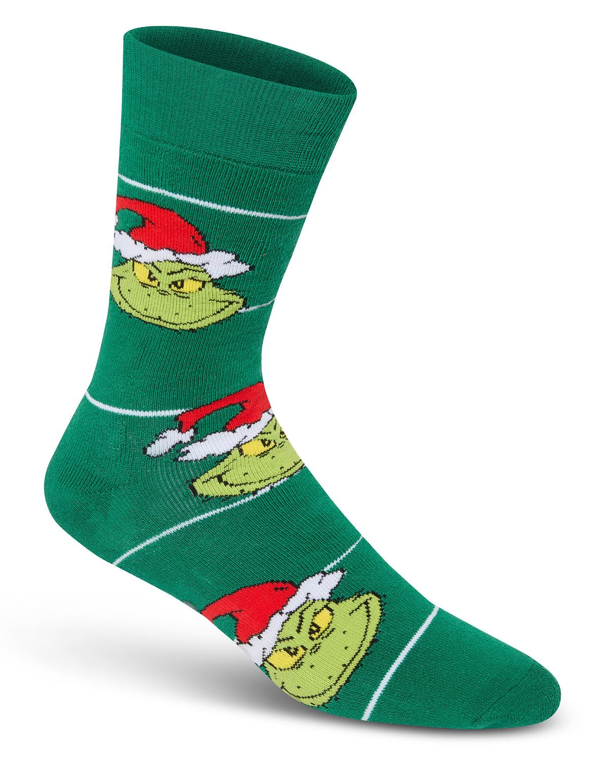 2 Pairs Grinch Slipper Socks - Gift Box