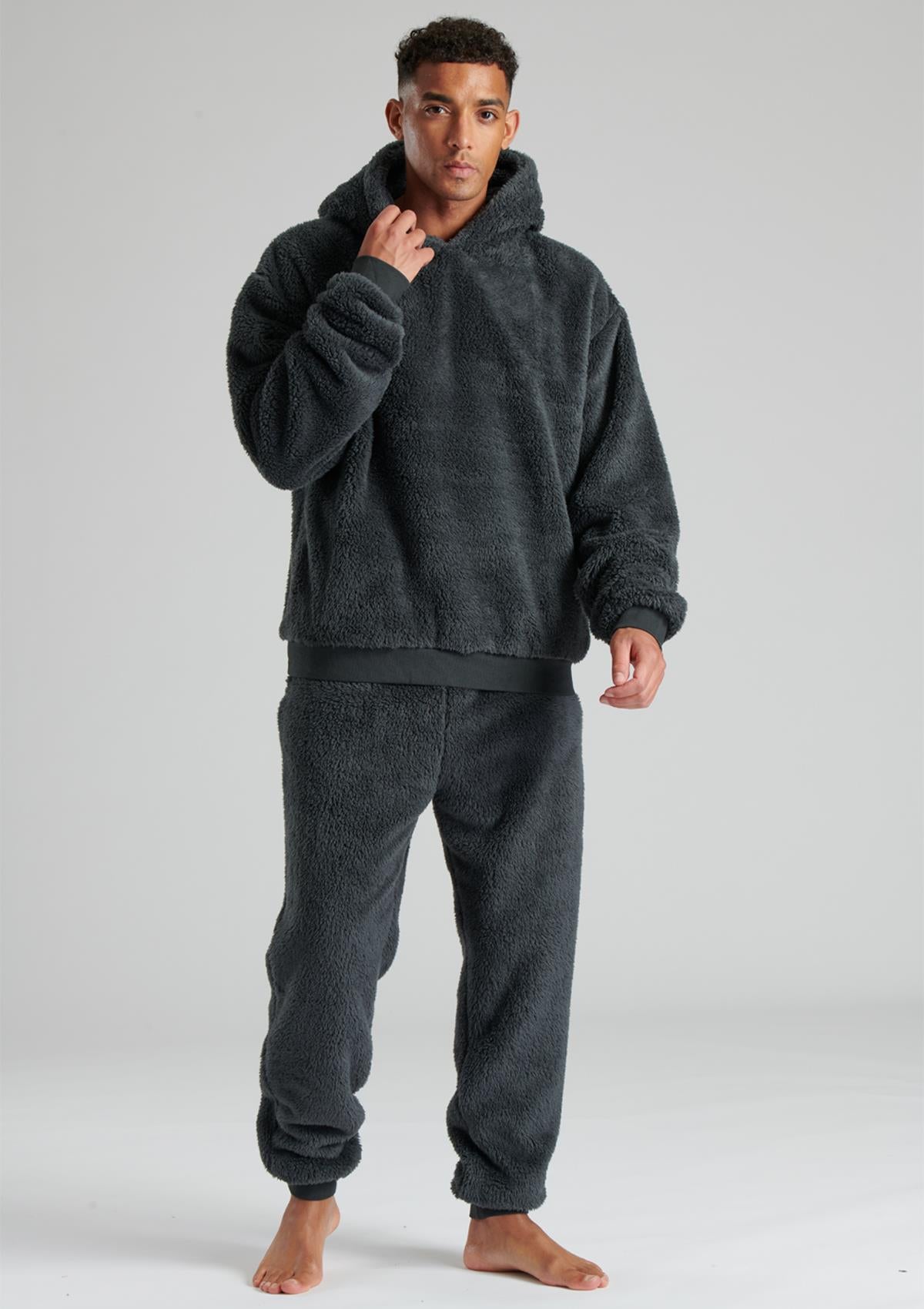Sherpa Fleece Pyjama Men's Sherpa Pajamas Undercover Mens