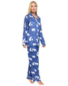 La Marquise Womens 'Cosy Wonders' Button Pyjamas
