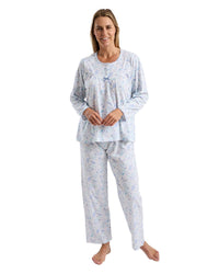 Marlon Womens Fun Floral Long Sleeve Pyjamas