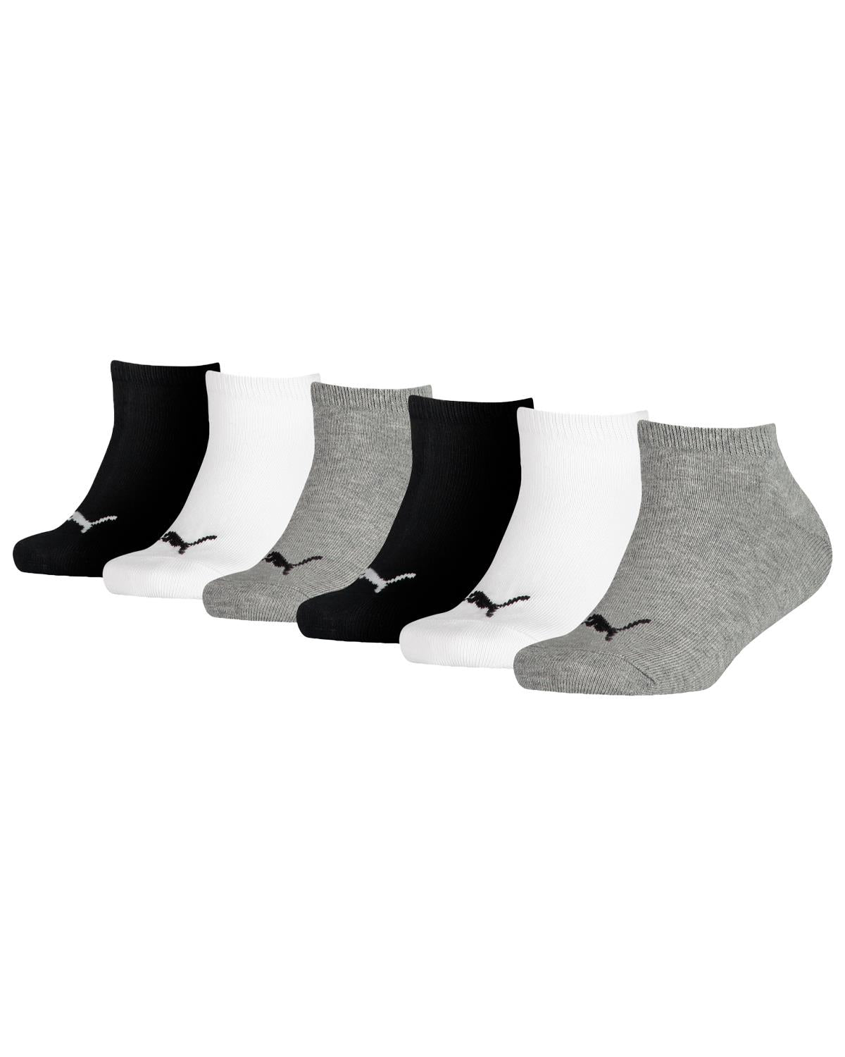 Puma 6 Pack Kids Sneaker Socks