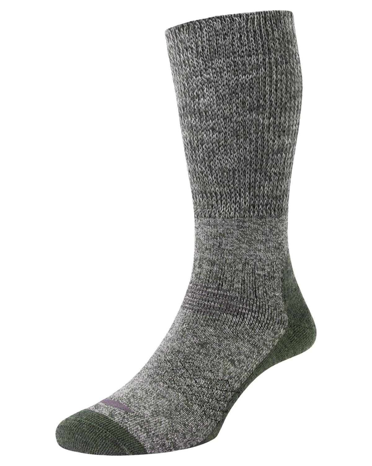 HJ Hall Unisex Rambler Thermal Comfort Top Wool Sock