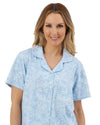 Marlon Womens Linear Floral Jersey Pyjamas