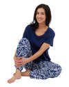 Indigo Sky Womens Bamboo Print Long Pyjamas