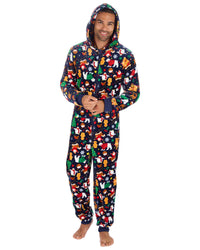 Huggable Matching Family Fleece Christmas Onesies