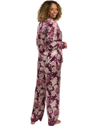 Indigo Sky Womens Lydia Satin Pyjama