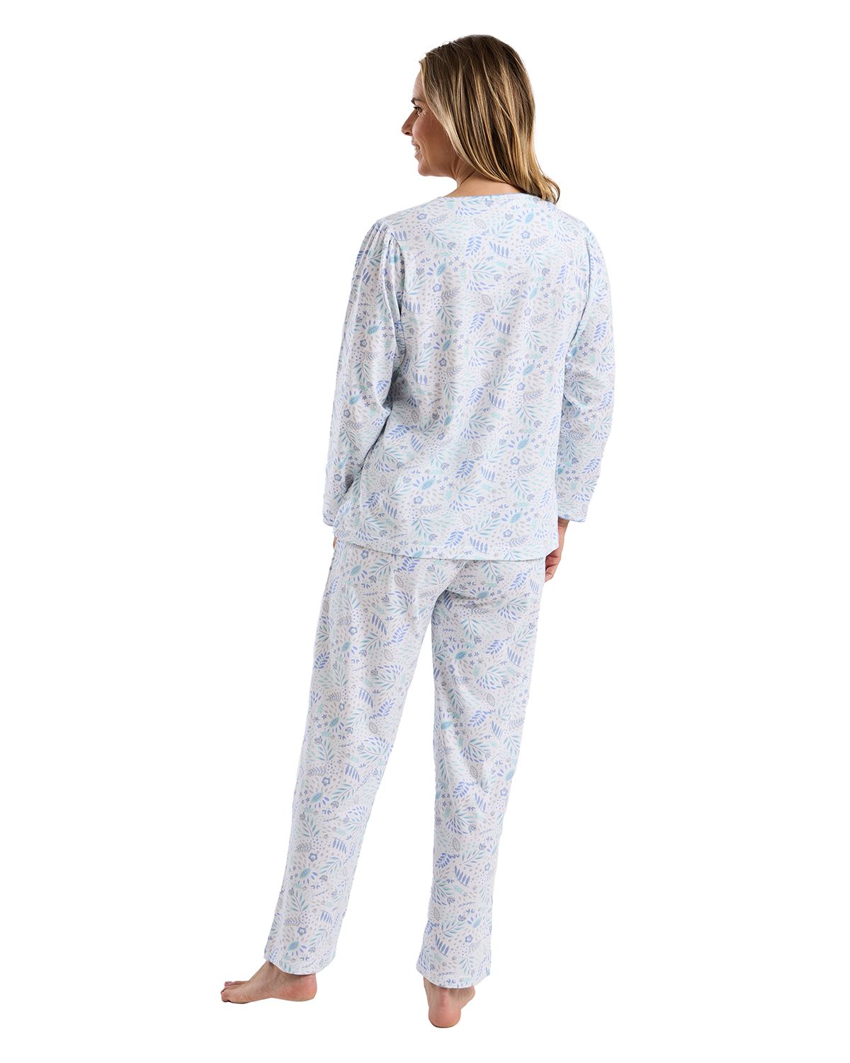 Marlon Womens Fun Floral Long Sleeve Pyjamas