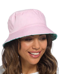 Foxbury Womens Reversible Bucket Hat
