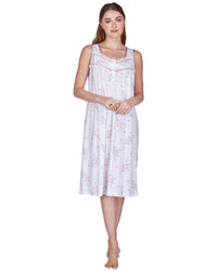 La Marquise Womens 'Floral Breeze' Sleeveless Nightie