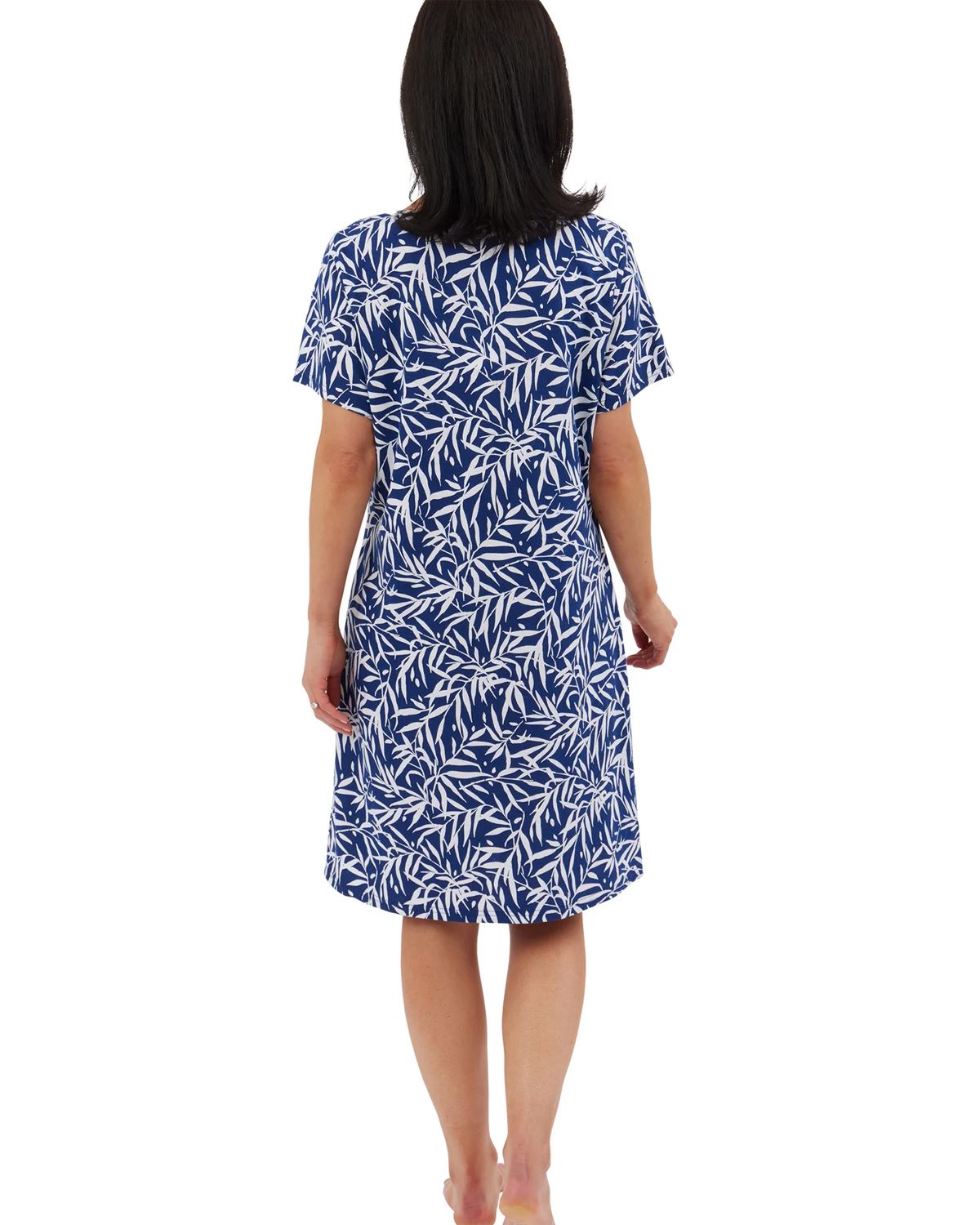 Indigo Sky Womens Bamboo Print Nightie