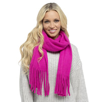 Womens Check Plaid Winter Tartan Scarf