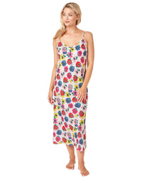Indigo Sky Womens Satin Long Chemise
