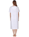 La Marquise Womens 'Rose Print' Short Sleeve Nightie