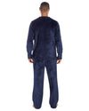 Cargo Bay Mens Polished Fleece Plain Pyjama Set