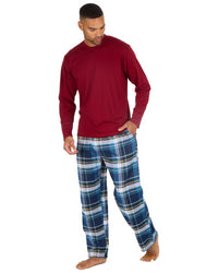 Cargo Bay Mens Flannel Lounge Set