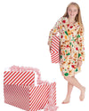 Huggable Kids Christmas Hooded Dressing Gown