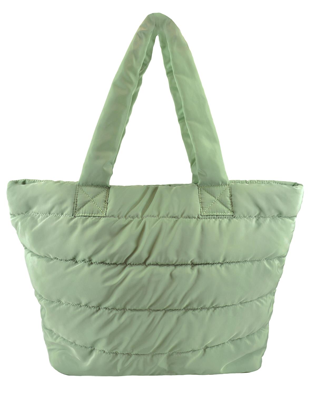 Quilted Tote Shoulder Bag