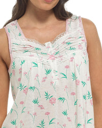 Slumber Hut Womens Sleeveless Floral Nightie