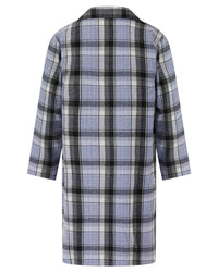 Walker Reid Mens Check Button Down Nightshirt