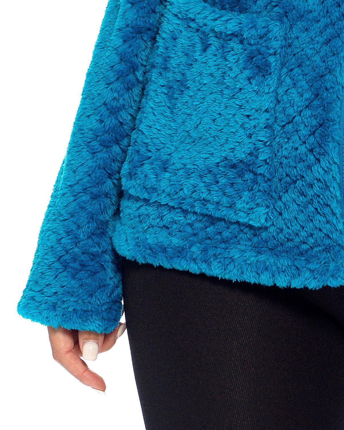 Slumber Hut Womens Waffle Fleece Zip Bed Jacket