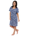 Indigo Sky Womens Bamboo Print Nightie