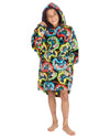 Huggable Kids Gamer Print Oversized Hoodie