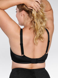 Naturana Womens Soft Cup Bra - Black