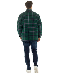 Storm Ridge Mens Quilt Lined Check Jacket