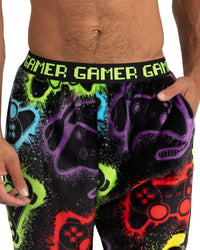 Cargo Bay Mens Fleece Gamer Lounge Pants