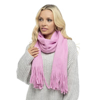 Womens Check Plaid Winter Tartan Scarf