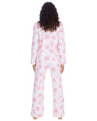 Countess Christie Womens Long Sleeve Floral Cotton Pyjamas