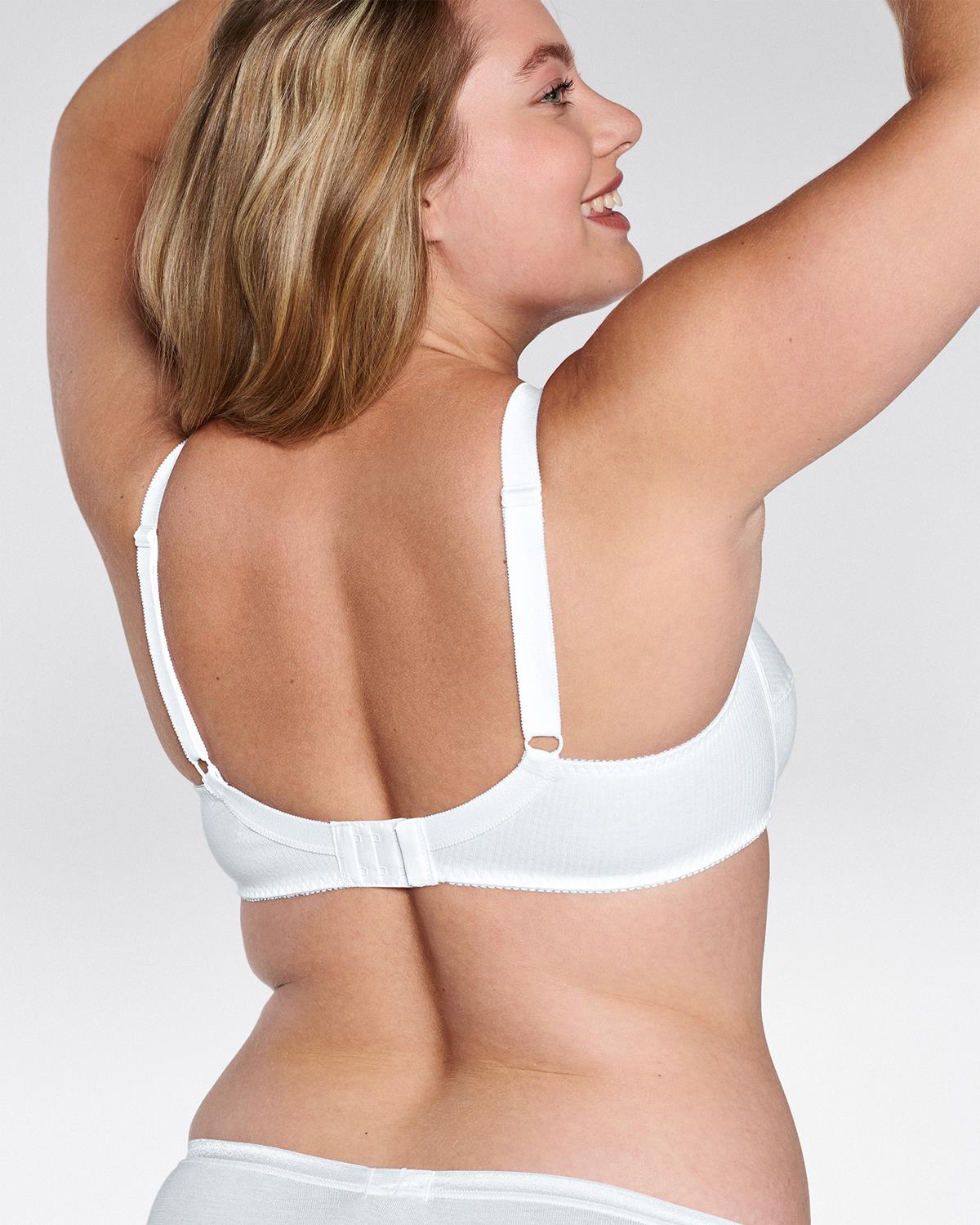 Naturana Womens 100% Cotton Everyday Wireless Bra